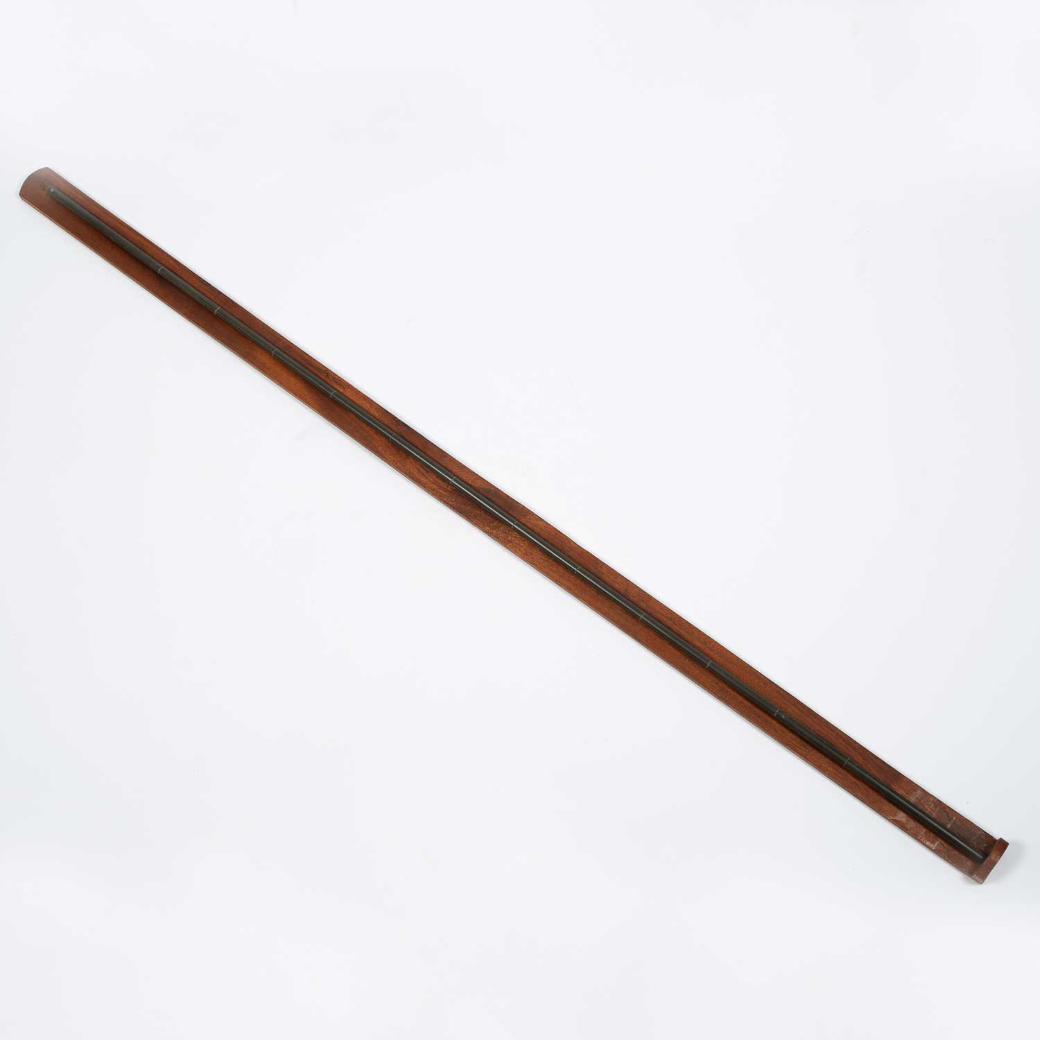 5 foot bronze imperial measure dip stick with back board