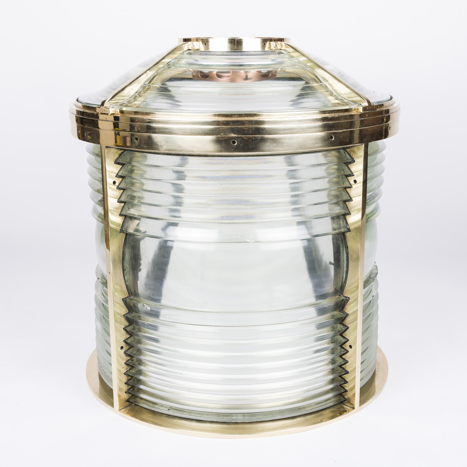 4th order drum Fresnel lens by Chance Brothers and Co of Smethwick