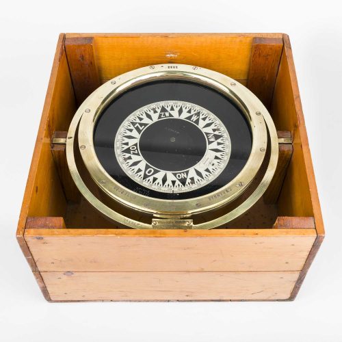 Ship's compass by Hammar of Sweden